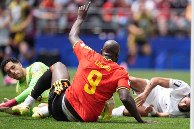 Belgium v Egypt - FIFA World Cup, WM, Weltmeisterschaft, Fussball 2026 - Group G SEATTLE, UNITED STATES - JUNE 15: Romelu Lukaku (9) of Belgium in action during the 2026 FIFA World Cup First Stage Group G match between Belgium and Egypt at Lumen Field (Seattle Stadium) in Seattle, Washington, United States on June 15, 2026. Ercin Erturk Anadolu Washington United States. Editorial use only. Please get in touch for any other usage.  Copyright: x2026xAnadoluxErcinxErturkx