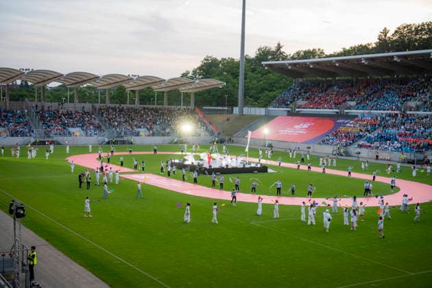 The Special Olympics National Games will begin on Monday, June 15, 2026, at the Ludwigsparkstadion in Saarbrücken. The opening ceremony will be broadcast live on television and will mark the start of competitions featuring more than 4,000 athletes.,detected_source_language bub