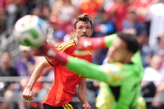 Belgium v Egypt - FIFA World Cup, WM, Weltmeisterschaft, Fussball 2026 - Group G SEATTLE, UNITED STATES - JUNE 15: Brandon Mechele of Belgium in action during the 2026 FIFA World Cup First Stage Group G match between Belgium and Egypt at Lumen Field (Seattle Stadium) in Seattle, Washington, United States on June 15, 2026. Ercin Erturk Anadolu Washington United States. Editorial use only. Please get in touch for any other usage.  Copyright: x2026xAnadoluxErcinxErturkx