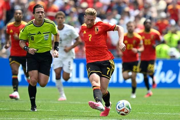 Belgium vs Egypt - 2026 FIFA World Cup, WM, Weltmeisterschaft, Fussball SEATTLE, USA - JUNE 15 : De Bruyne Kevin forward of Belgium in action during the FIFA World Cup 2026 Group G match between Belgium and Egypt at the Lumen Field stadium on June 15, 2026 in Seattle, USA, 15 06 2026 Seattle United States of America  Copyright: xNicoxVereeckenx