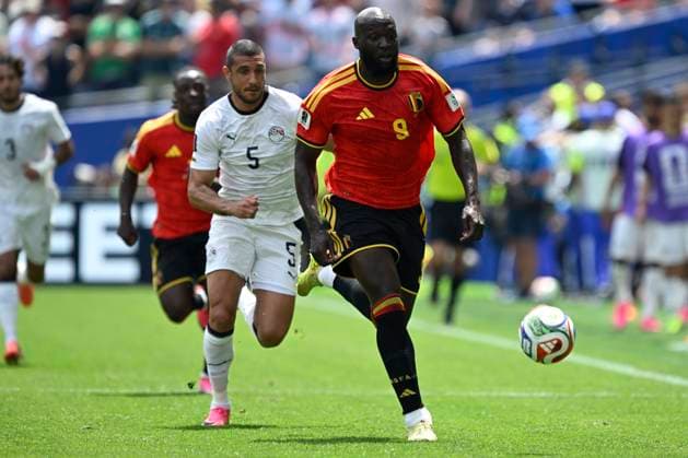 Belgium vs Egypt - 2026 FIFA World Cup, WM, Weltmeisterschaft, Fussball SEATTLE, USA - JUNE 15 : Lukaku Romelu forward of Belgium in action during the FIFA World Cup 2026 Group G match between Belgium and Egypt at the Lumen Field stadium on June 15, 2026 in Seattle, USA, 15 06 2026 Seattle United States of America  Copyright: xNicoxVereeckenx