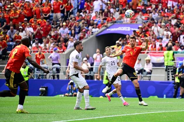 Belgium vs Egypt - 2026 FIFA World Cup, WM, Weltmeisterschaft, Fussball SEATTLE, USA - JUNE 15 : Mechele Brandon defender of Belgium during the FIFA World Cup 2026 Group G match between Belgium and Egypt at the Lumen Field stadium on June 15, 2026 in Seattle, USA, 15 06 2026 Seattle United States of America  Copyright: xJanxDexMeuleneirx