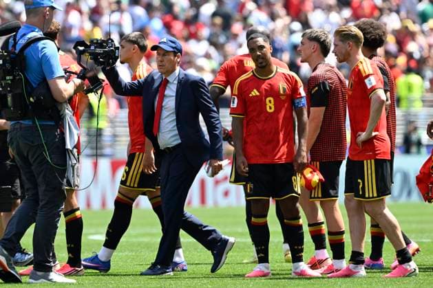 Belgium vs Egypt - 2026 FIFA World Cup, WM, Weltmeisterschaft, Fussball SEATTLE, USA - JUNE 15 : Garcia Rudi head coach of Belgium pictured during the FIFA World Cup 2026 Group G match between Belgium and Egypt at the Lumen Field stadium on June 15, 2026 in Seattle, USA, 15 06 2026 Seattle United States of America  Copyright: xNicoxVereeckenx