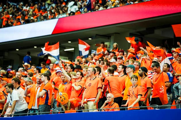 Netherlands v Japan, FIFA World Cup, WM, Weltmeisterschaft, Fussball 2026 Dutch fans during the Netherlands v Japan FIFA WORLD CUP 2026 Group F match at Dallas Stadium, Arlington, United States on 14 June 2026 Credit: Phil Duncan Every Second Media Editorial use only. All images are copyright Every Second Media Limited. No images may be reproduced without prior permission. Copyright: xIMAGO EveryxSecondxMediax ESM-2030-0081 PhilxDuncanx xEveryxSecondxMediax