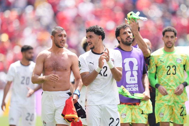 Belgium v Egypt - FIFA World Cup, WM, Weltmeisterschaft, Fussball 2026 - Group G SEATTLE, UNITED STATES - JUNE 15: Omar Marmoush (22) of Egypt greets the fans after the 2026 FIFA World Cup First Stage Group G match between Belgium and Egypt at Lumen Field (Seattle Stadium) in Seattle, Washington, United States on June 15, 2026. Ercin Erturk Anadolu Washington United States. Editorial use only. Please get in touch for any other usage.  Copyright: x2026xAnadoluxErcinxErturkx