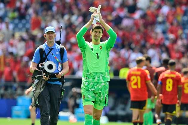 Belgium vs Egypt - 2026 FIFA World Cup, WM, Weltmeisterschaft, Fussball SEATTLE, USA - JUNE 15 : Courtois Thibaut goalkeeper of Belgium after the game during the FIFA World Cup 2026 Group G match between Belgium and Egypt at the Lumen Field stadium on June 15, 2026 in Seattle, USA, 15 06 2026 Seattle United States of America  Copyright: xJanxDexMeuleneirx