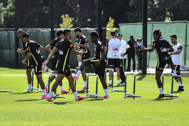 Brazilian Team training at their New Jersey base the Columbia Park Training Facility in Morristown, NJ, United States. (Photo by Rebekah Wynkoop SPP)  Copyright: xRebekahxWynkoop SPPx Sportspressphoto_SPR167464