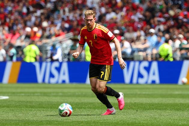 Kevin De Bruyne of Belgium dribbles the ball during the FIFA World Cup, WM, Weltmeisterschaft, Fussball 2026 match between Belgium and Egypt at Lumen Field, Seattle, USA on 15 June 2026. Copyright: xPeterxDovganx 45070031