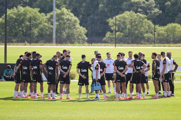 Soccer, 2026 World Cup, 20260615, Brazil training. Pictured Copyright: Passion2Press MarkusxFischerx