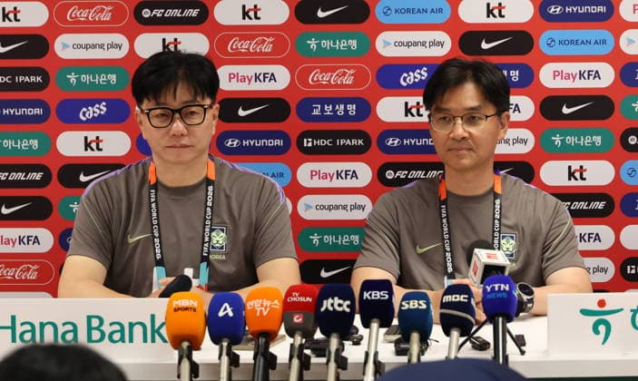 Football, 2026 FIFA World Cup, South Korea national team, press conference