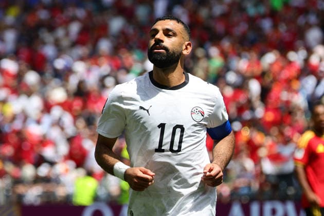 Mohamed Salah of Egypt looks on during the FIFA World Cup, WM, Weltmeisterschaft, Fussball 2026 match between Belgium and Egypt at Lumen Field, Seattle, USA on 15 June 2026. Copyright: xPeterxDovganx 45070062