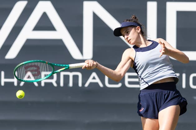 VANDA Pharmaceuticals Berlin Tennis Open 2026 Mia Pohankova during VANDA Pharmaceuticals Berlin Tennis Open 2026 in Berlin, Germany, on June 15, 2026 Berlin Germany  Copyright: xFotoxOlimpikx originalFilename:jastrzebowski-vandapha260615_npQTS.jpg
