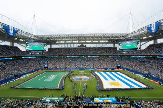 May 25, 2026, Miami Gardens, Florida, USA: Pre game ceremonies on the pitch before the World Cup Group H, Round 1 match between Uruguay and Saudi Arabia at Miami Stadium. Miami Gardens USA - ZUMAd212 20260525_zsp_d212_028 Copyright: xRichardxDolex