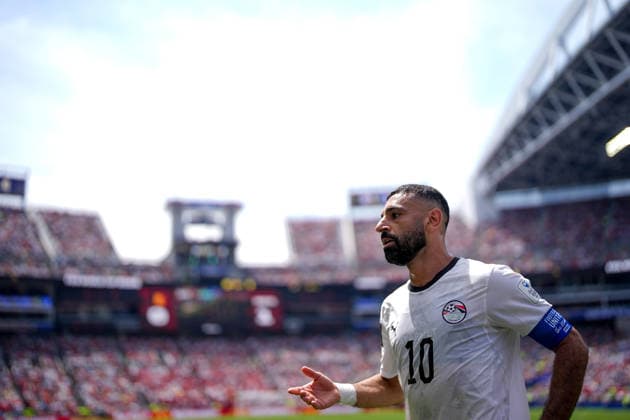 Belgium v Egypt - FIFA World Cup, WM, Weltmeisterschaft, Fussball 2026 - Group G SEATTLE, UNITED STATES - JUNE 14: Egypt s Mohamed Salah (10) is seen in action during the 2026 FIFA World Cup Group G match between Belgium and Egypt at Lumen Field in Seattle, Washington, United States, on June 14, 2026. Ercin Erturk Anadolu Washington United States. Editorial use only. Please get in touch for any other usage.  Copyright: x2026xAnadoluxErcinxErturkx