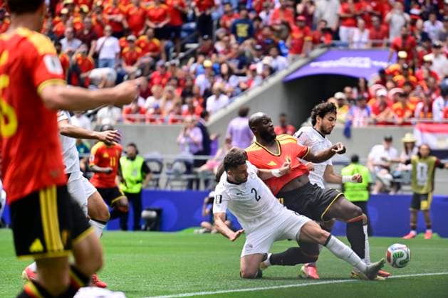 Belgium vs Egypt - 2026 FIFA World Cup, WM, Weltmeisterschaft, Fussball SEATTLE, USA - JUNE 15 : Lukaku Romelu forward of Belgium scores a goalduring the FIFA World Cup 2026 Group G match between Belgium and Egypt at the Lumen Field stadium on June 15, 2026 in Seattle, USA, 15 06 2026 Seattle United States of America  Copyright: xJanxDexMeuleneirx