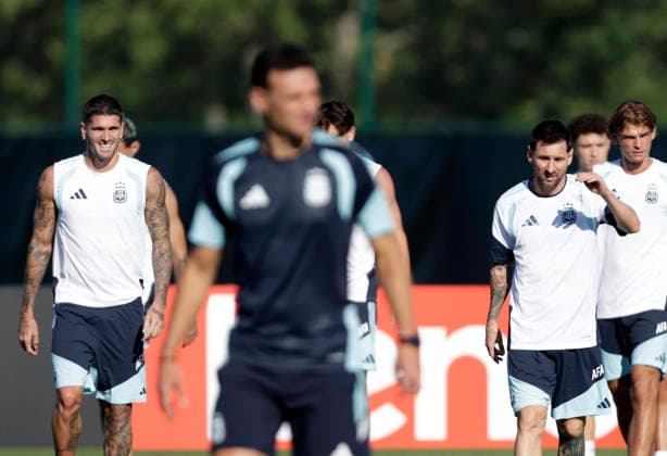 Argentina National Team Training Session for the 2026 World Cup Photo by FOTOBAIRES CONMEBOL Libertadores Cup,detected_source_language Copyright: xxdanielxferrarix