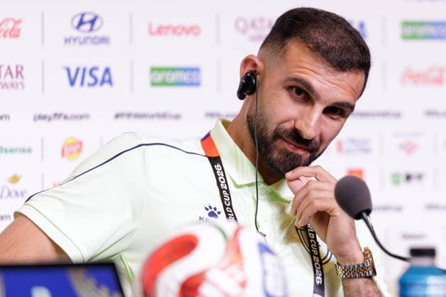 SOCCER - FIFA World Cup, WM, Weltmeisterschaft, Fussball 2026, SANTA CLARA,CALIFORNIA,USA,16.JUN.26 - SOCCER - FIFA World Cup 2026, group stage, Austria vs Jordan, preview. Image shows Ehsan Haddad (JOR).  GEPAxpictures xArminxRauthner