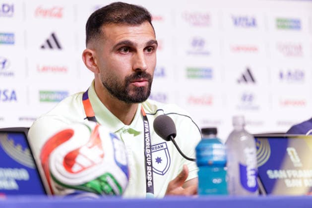 SOCCER - FIFA World Cup, WM, Weltmeisterschaft, Fussball 2026, SANTA CLARA,CALIFORNIA,USA,16.JUN.26 - SOCCER - FIFA World Cup 2026, group stage, Austria vs Jordan, preview. Image shows Ehsan Haddad (JOR).  GEPAxpictures xArminxRauthner