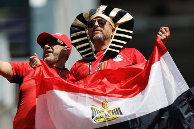 June 15, 2026, Seattle, Washington, United States of America: Egypt fans during the FIFA World Cup, WM, Weltmeisterschaft, Fussball 2026 Group F match between Belgium and Egypt at Lumen Field. Belgium V Egypt Ã¢â‚¬ FIFA World Cup 2026 Group F Ã¢â‚¬ Seattle, USA  - ZUMAc318 20260615_zsp_c318_060 Copyright: xJohnxCarusix
