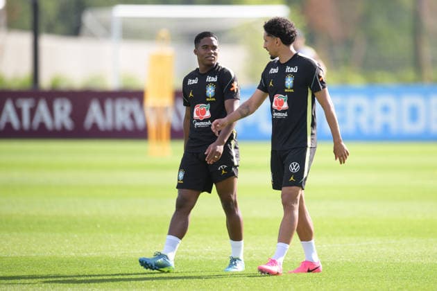 Soccer, 2026 World Cup, 20260615, Brazil Training In the photo, from left Copyright: Passion2Press MarkusxFischerx