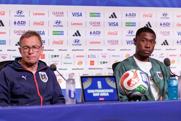 Football, 2026 FIFA World Cup, Austria national team, press conference