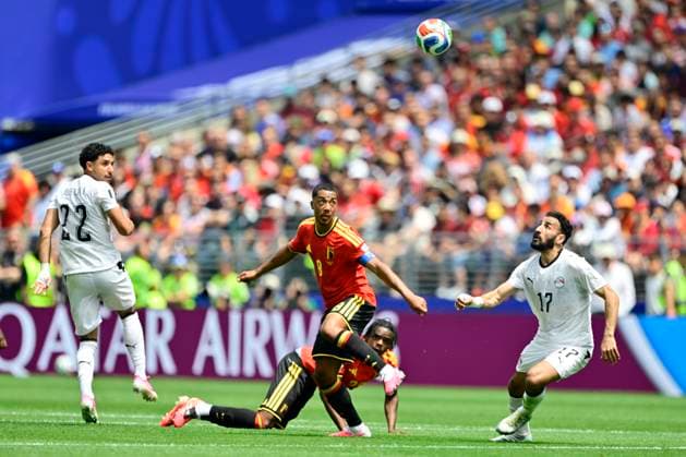 Belgium vs Egypt - 2026 FIFA World Cup, WM, Weltmeisterschaft, Fussball SEATTLE, USA - JUNE 15 : Tielemans Youri midfielder of Belgium during the FIFA World Cup 2026 Group G match between Belgium and Egypt at the Lumen Field stadium on June 15, 2026 in Seattle, USA, 15 06 2026 Seattle United States of America  Copyright: xJanxDexMeuleneirx