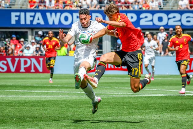 June 15, 2026, Seattle, Washington, USA: Belgium forward Charles de Ketelaere (17) during the match between Belgium and Egypt in the World Cup 2026 at Seattle Stadium, Seattle, Washington Seattle USA - ZUMAj111 20260615_zsp_j111_013 Copyright: xTomxJonesx