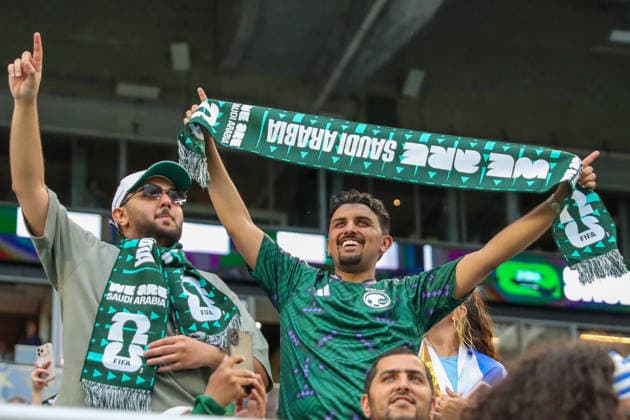Football, 2026 FIFA World Cup, Saudi Arabian fans – Highlights