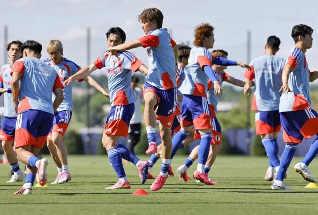 Football, 2026 FIFA World Cup, Japan national team, training