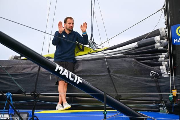 ARRIVEE VENDEE ARCTIQUE PHOTOPQR OUEST FRANCE Franck Dubray ; Les Sables-d Olonne ; 16 06 2026 ; Voile Arrivée de la Vendée Arctique aux Sables d Olonne avec l arrivée de Sam Goodchild sur Macif qui termine deuxième de la course. Les Sables d Olonne, France, june 16th 2026 The Vendée Arctique race has arrived in Les Sables d Olonne, with Sam Goodchild on Macif finishing second. Les Sables-d Olonne France  Copyright: xPHOTOPQR OUESTxFRANCE MAXPPPxFranckxDubrayx 20260616OFR5768 20260616OFR5754