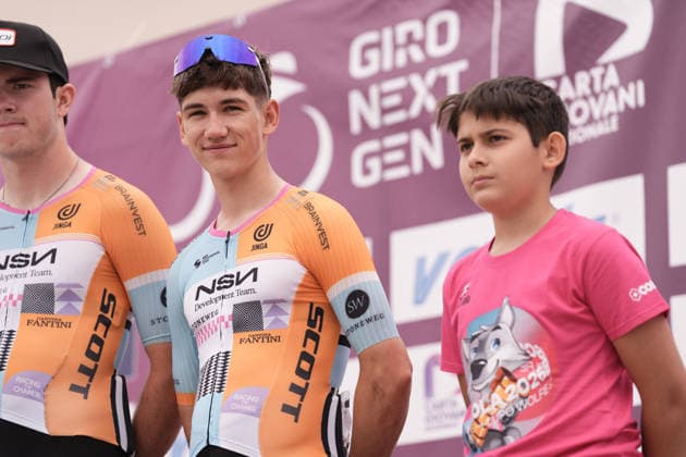 Denmark s Emil Nymand Nielsen of NSN Development Team during Stage 3 of the Giro Next Gen 2026, from Sibari to Villa d Agri di Marsicovetere, Italy, Tuesday, June 16, 2026.  Copyright: xMassimoxPaolone LaPressex
