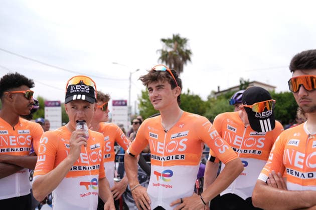Australia s Cameron Rogers of Ineos Grenadiers Racing Academy during Stage 3 of the Giro Next Gen 2026, from Sibari to Villa d Agri di Marsicovetere, Italy, Tuesday, June 16, 2026.  Copyright: xMassimoxPaolone LaPressex