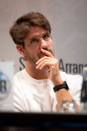 Romain Bregerie, Board Member of VfB Lübeck; Extraordinary General Meeting regarding the spin-off into a limited liability company (GmbH); Soccer; Regionalliga Nord; June 26, 2015; Lübeck, Schleswig-Holstein, Germany,detected_source_language Copyright: xAgentur54GradÂ°x xFelixxKoenigx