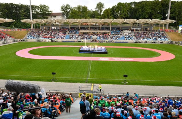 The Special Olympics National Games will begin on Monday, June 15, 2026, at Ludwigsparkstadion in Saarbrücken. The opening ceremony will be broadcast live on television and will mark the start of competitions featuring more than 4,000 athletes.,detected_source_language bub