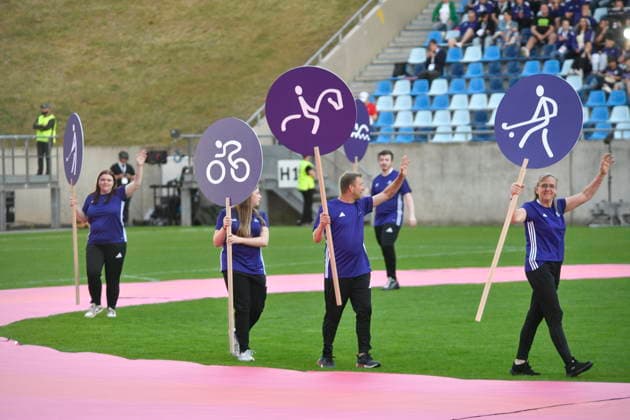 The Special Olympics National Games will begin on Monday, June 15, 2026, at the Ludwigsparkstadion in Saarbrücken. The opening ceremony will be broadcast live on television and will mark the start of competitions featuring more than 4,000 athletes.,detected_source_language bub