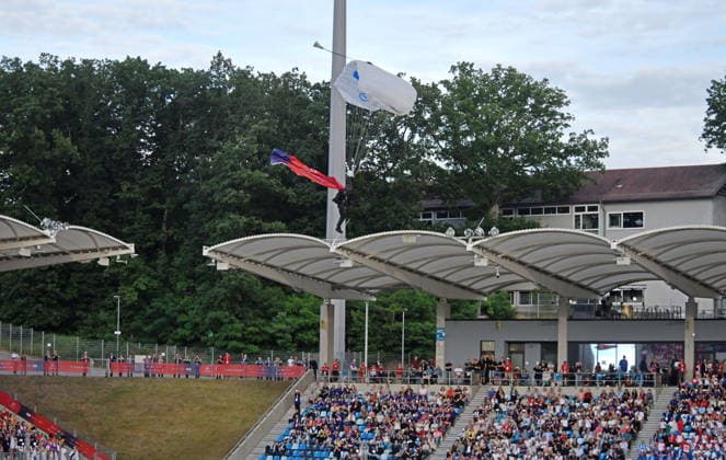 The Special Olympics National Games will begin on Monday, June 15, 2026, at the Ludwigsparkstadion in Saarbrücken. The opening ceremony will be broadcast live on television and will mark the start of competitions featuring more than 4,000 athletes.,detected_source_language bub