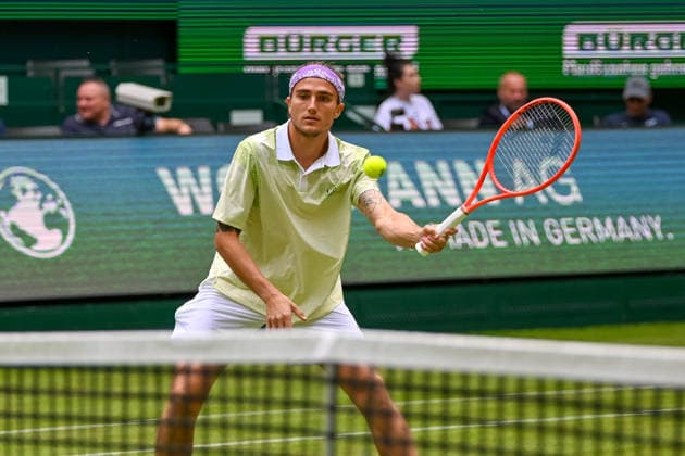 Tennis, ATP tournament in Halle, Westphalia