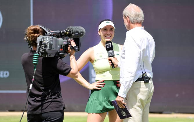 Eva Lys (GER) in the winners interview at the Sport VANDA Pharmaceuticals Berlin Tennis Open (Womens WTA 500) on June 16, 2026,detected_source_language