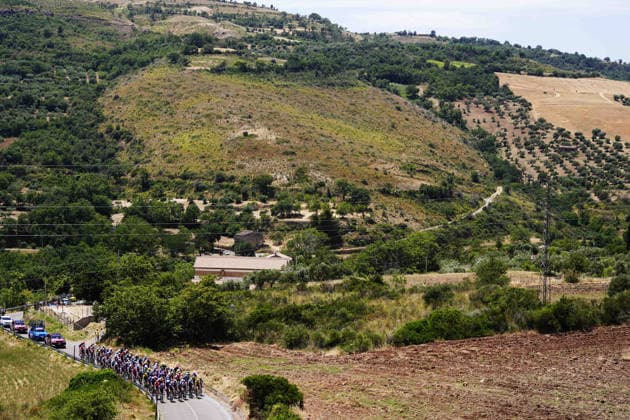 The race during Stage 3 of the Giro Next Gen 2026, from Sibari to Villa d Agri di Marsicovetere, Italy, Tuesday, June 16, 2026.  Copyright: xFabioxFerrari LaPressex