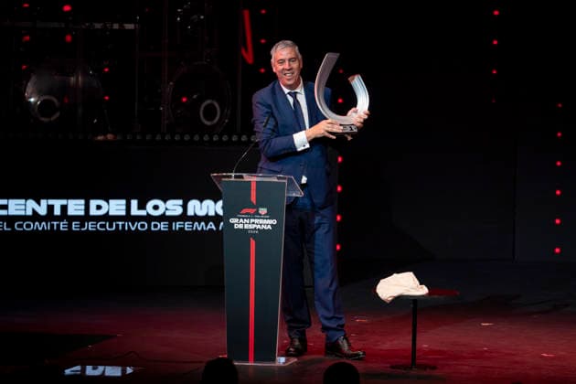 June 16, 2026, Madrid, Madrid, Spain: Jose Vicente de los Mozos during the presentation of the Madring F1 circuit at IFEMA on June 16, 2026, in Madrid, Spain. Presentation Of The Madring F1 Circuit  - ZUMAa181 20260616_zaa_a181_013 Copyright: xAngelxPerezxMecax