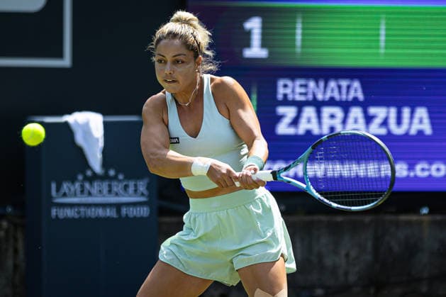 Renata Zarazua (MEX), VANDA Pharmaceuticals Berlin Tennis Open, Berlin, LTTC Rot Weiß, June 16, 2026,,detected_source_language Copyright: xClaudioxGärtnerx