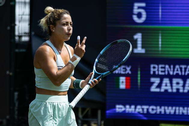 Renata Zarazua (MEX), VANDA Pharmaceuticals Berlin Tennis Open, Berlin, LTTC Rot Weiß, June 16, 2026,,detected_source_language Copyright: xClaudioxGärtnerx