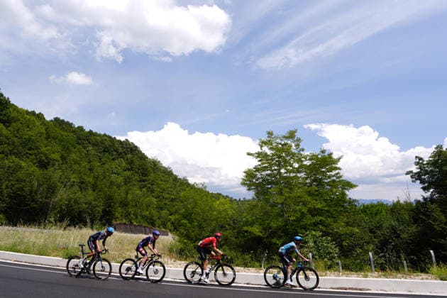 The race during Stage 3 of the Giro Next Gen 2026, from Sibari to Villa d Agri di Marsicovetere, Italy, Tuesday, June 16, 2026.  Copyright: xFabioxFerrari LaPressex