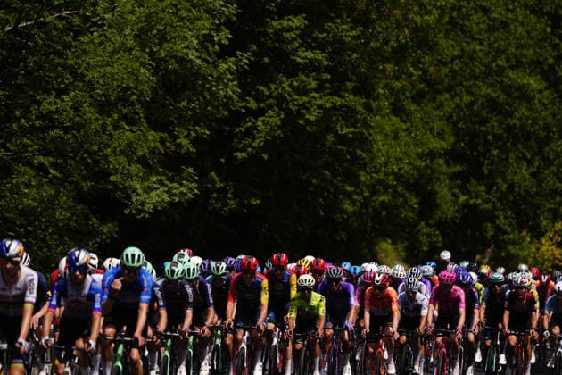 The race during Stage 3 of the Giro Next Gen 2026, from Sibari to Villa d Agri di Marsicovetere, Italy, Tuesday, June 16, 2026.  Copyright: xFabioxFerrari LaPressex