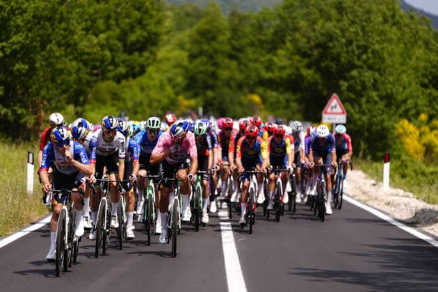 during Stage 3 of the Giro Next Gen 2026, from Sibari to Villa d Agri di Marsicovetere, Italy, Tuesday, June 16, 2026.  Copyright: xFabioxFerrari LaPressex
