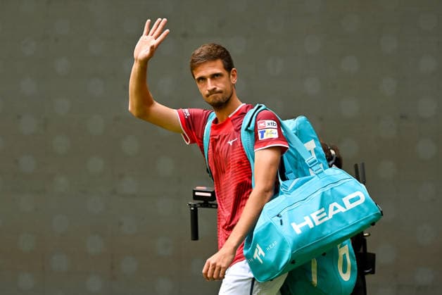 Vit Kopriva (CZE) takes the court at the TERRA WORTMANN Open 2026, Tennis, ATP, Mens 500, Tournament, Main Draw, June 16, 2026, TERRA WORTMANN Open 2026, Tennis, ATP, Men’s 500, Tournament, Main Draw, June 16, 2026, Indoor,detected_source_language Copyright: xEibner-Pressefoto RobertxGertzenx EP_RGN