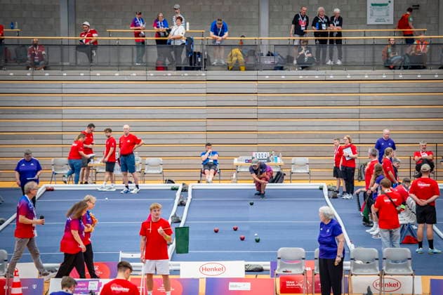The boccia competitions at the Special Olympics National Games will take place on Tuesday, June 16, 2026, at the Joachim Deckarm Halle in Saarbrücken.,detected_source_language bub