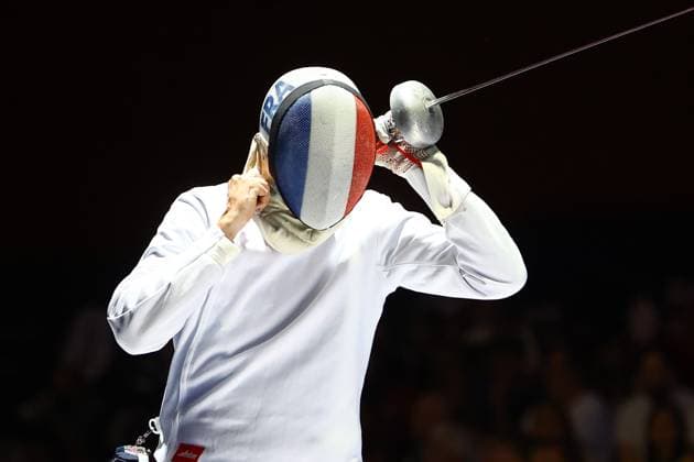 Escrime championnat d Europe PHOTOPQR LE COURRIER PICARD Haslin ; Antony ; 16 06 2026 ; 16 06 26 Championnat d Europe d escrime - épée hommes Paul Fortin (France) vs Andrasfi (Hun) 16èmes de finale Photo Fred Haslin European fencing championship in Antony, France, on June 16, 2026 Antony 92 France  Copyright: xPHOTOPQR LExCOURRIERxPICARD MAXPxHaslinx 20260616LCP6921 20260616LCP6921