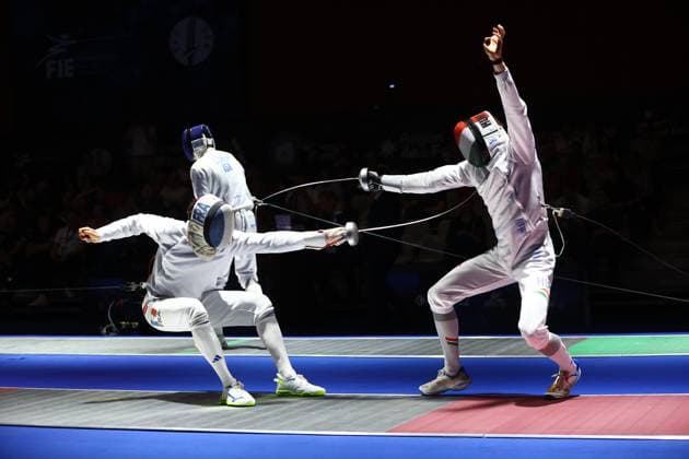 Escrime championnat d Europe PHOTOPQR LE COURRIER PICARD Haslin ; Antony ; 16 06 2026 ; 16 06 26 Championnat d Europe d escrime - épée hommes Paul Fortin (France) vs Andrasfi (Hun) 16èmes de finale Photo Fred Haslin European fencing championship in Antony, France, on June 16, 2026 Antony 92 France  Copyright: xPHOTOPQR LExCOURRIERxPICARD MAXPxHaslinx 20260616LCP6932 20260616LCP6932