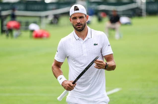 ATP, Tennis Herren Men s Tournament, Elm Park Golf & Sports Club, Dublin 16 6 2026 Grigor Dimitrov Grigor Dimitrov 16 6 2026  Copyright: x INPHO NickxElliottx NE1L0753